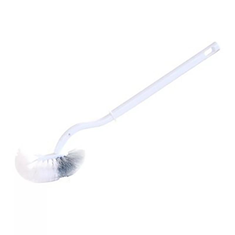 Japanese Wall-Mounted S-Shaped Toilet Brush No Dead Corner Cleaning Brush Toilet Cleaning Brush Bathroom Accessories