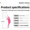 10pcs New style Sea Fishing Prawn Lure Single hook 4.5g 9.5cm Shrimp Fake Bait Portable Biomimetic Hook Worm Silicone