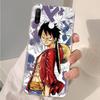 AD62 One Piece Luffy Clear Case for Samsung A04 A14 A23 A34 A54 M23 M33 M52 M53 Realme 10 9 C30S C35 C55 VIVO Y02 Y21 Y33S Y51 X80 V25 Cover