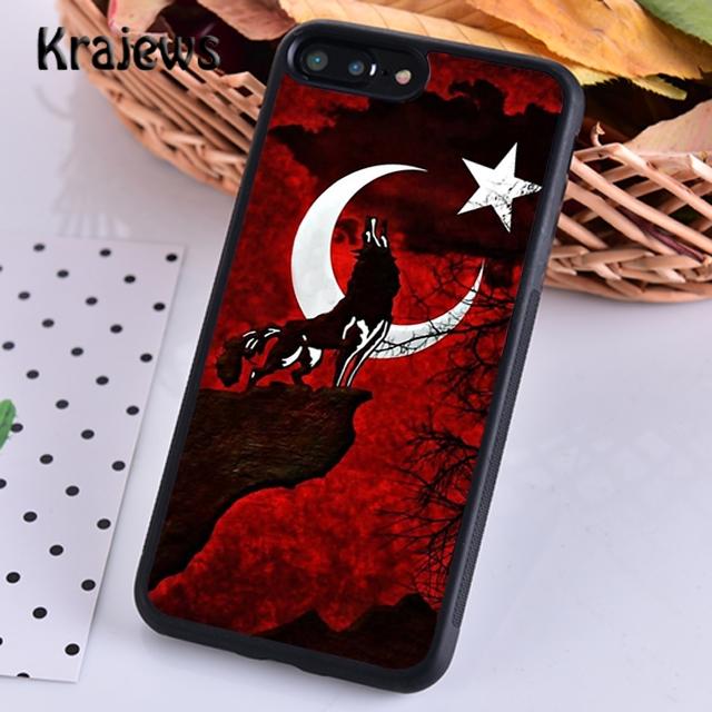 Krajews Turkei Türkei Atatürk Flagge Banner Telefon Fall Für iPhone 14 5s 6s 7 8 plus X XR XS 11 12 13 pro max Samsung S21 S22 ultra