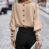 Women's Fall Winter Blouse 2026 Long Sleeve Office Shirt Elegant Casual Workwear Tops