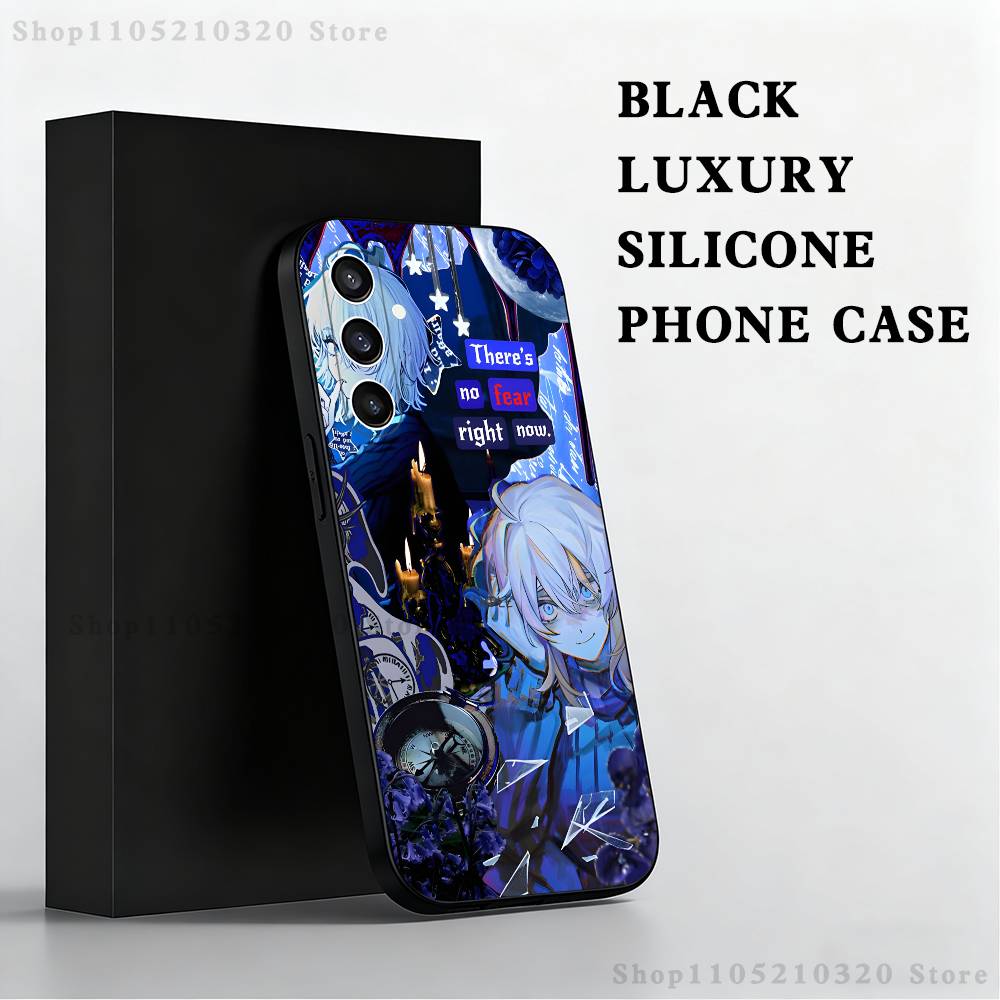 L-Limbus Company Game Phone Case For Samsung S 25,24,23,22,30,21,10,9,Ultra,Plus,Lite,FE,4,5 G Black Soft Case
