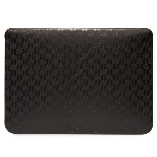 Karl Lagerfeld Sleeve Klcs16Sakhpkk 16 Black/Black Saffiano Monogram Ikonik
