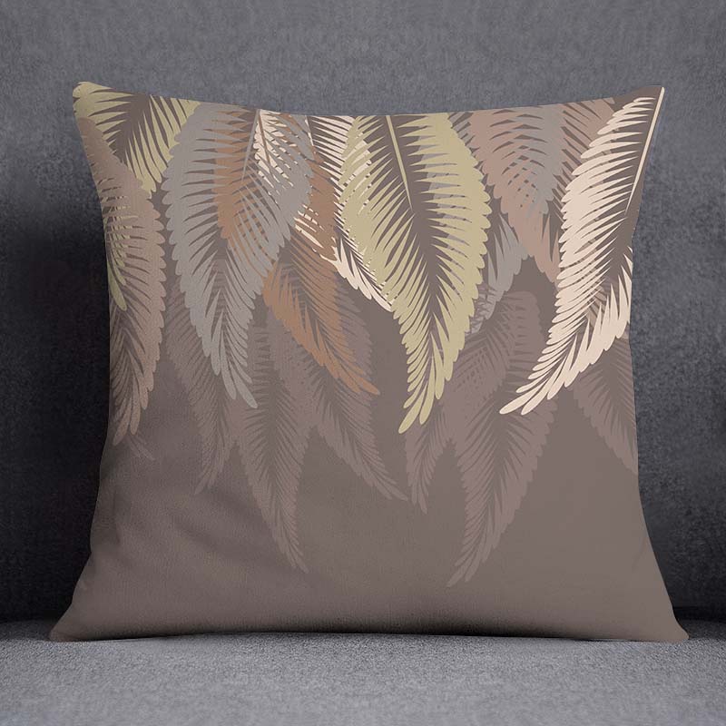 Nordic Flower Geometric Pattern Decorative Pillowcase Square Pillowcase Home Office Decorative Cushion Cover
