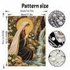 DIY 3D Pearl Diamond Painting Art Set Virgin Mary Religious Home Decor Art Set Wall Art