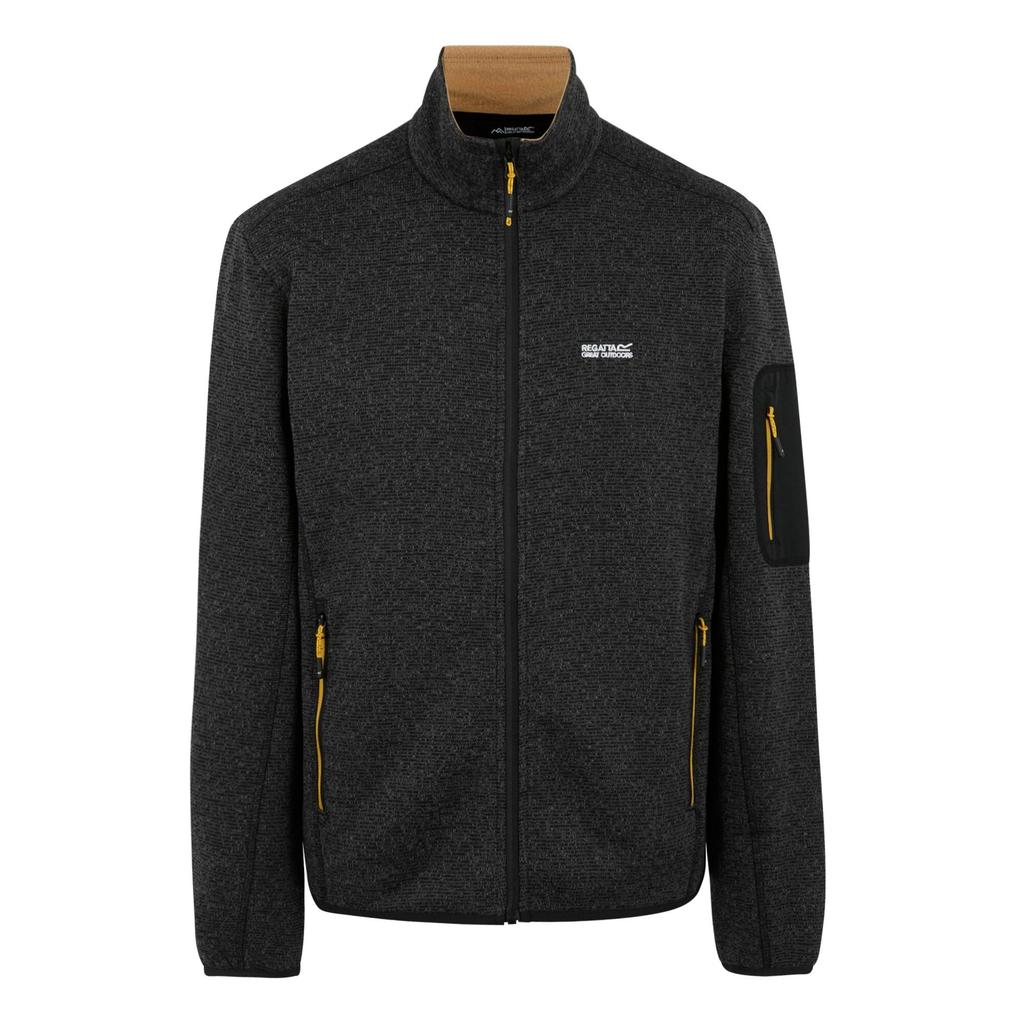 Regatta Mens Newhill Marl Full Zip Fleece Jacket