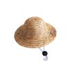 Cappello per Animali Traspirante di Paglia Estivo Animale Domestico Creativo Fatto a Mano Cappellino da Sole per Esterno