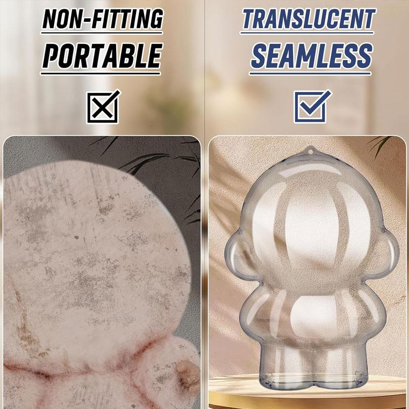 Protective Case For Skullpanda Winter Symphony And Garden Of Light Series Portable Organiser Box Clear Cover For Plush Dolls