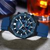 CURREN 8489 Men's Waterproof Six-Hand Quartz Sports Watch with Calendar Strap