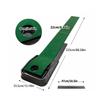 Golfing Putting Mat Golfing Putting Practice Hole Putting Training Device with Auto Return Function for Indoor Outdoor