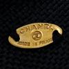 CHANEL camellia ribbon Valletta black Satin ribbon Women Used
