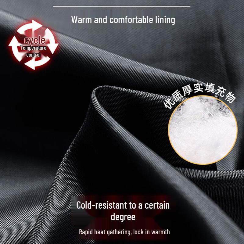 ROMON Men's Stand Collar Padded Vest