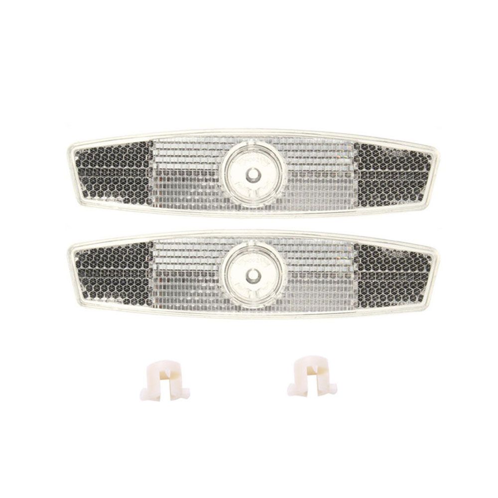 

Cycling Plastic Bicycle Wheel Bike Spoke Reflective Sheet Reflective Mount Clip Warning Reflector