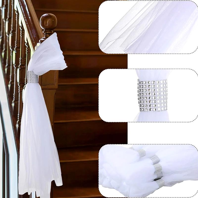 5Pc Outdoor Decoration Forest Style Wedding Decoration Multi-function Birthday Party Grace Diamond Buckle Backrest