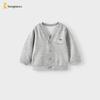 Tongtai Boys' Preppy V-Neck Cardigan Jacket