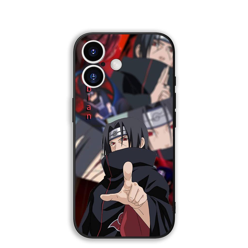 Cover for Apple iPhone 16 15 14 11 Pro Max 6 7 8 Plus + SE2 SE3 SE 2022 2020 8+ Phone Case Akatsuki Narutos Obito Itachi Tobi