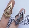 Gothic Punk Design High-End Ring, Retro Adjustable Opening Ring For Both Men And Women