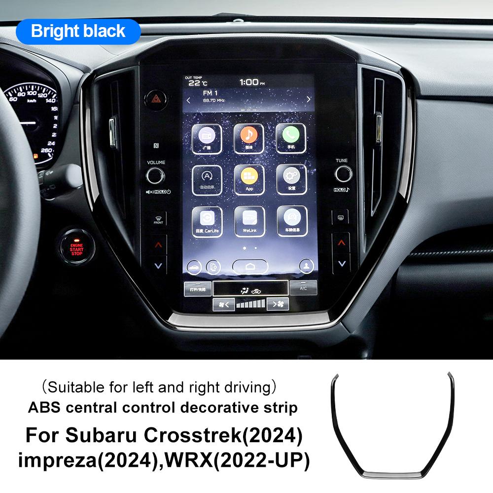 Für Subaru Crosstrek 2025 Impreza 2025 WRX 2025 2025 2025 ABS Auto Schaltknauf Panel Aufkleber Glänzend Matt Kohlefaser Zubehör