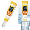 Hydrogen Water Tester 7in1 with Backlit Display for pH Salinity ORP and Temperature Measurement Portable Quality Monitor