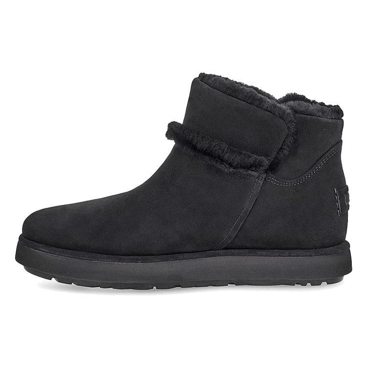 UGG Classic Mini Spill Seam Blvd Snow Boots Black Women's 1108145-BLK