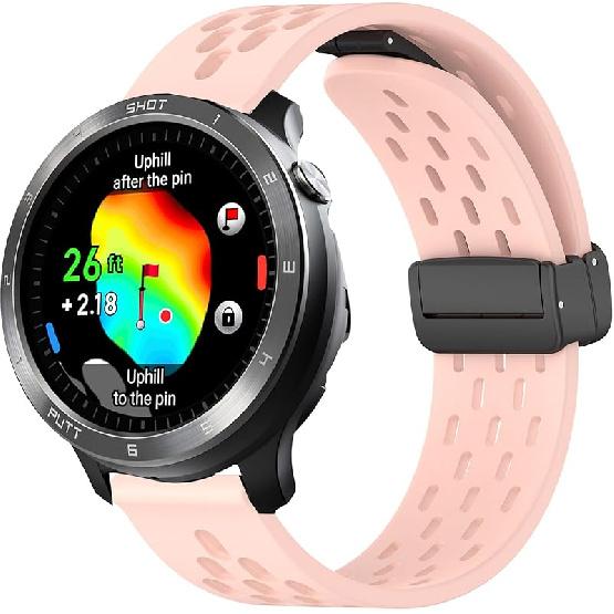 Compatible with Voice Caddie Smart Watch Bands, Quick Release Breathable Silicone Replacemet Band Straps Compatible with Voice Caddie T11 PRO, T9