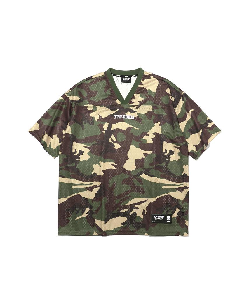 FREEDOM Entire Mesh Rugby Jersey (Light Camo)