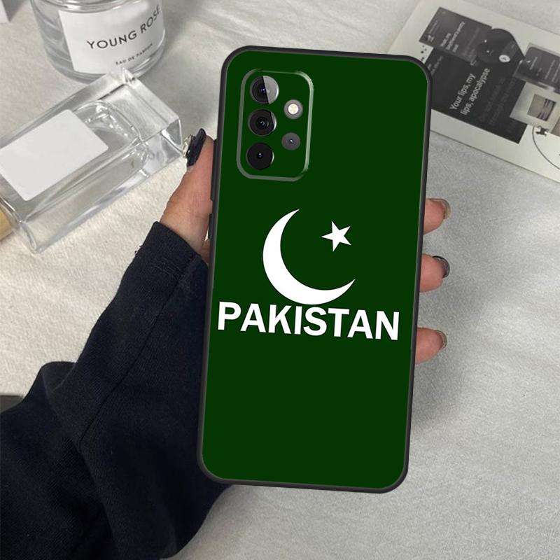 Pakistan Flag Case For Samsung Galaxy A53 A33 A23 A13 A14 A24 A34 A54 A52 A32 A22 A12 A51 A71 A21S Cover
