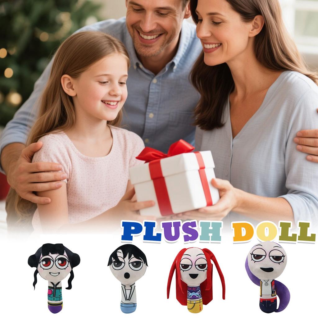Plush Doll, Toy Gift, Cartoon , Children's Rag Doll, Children's Gift Pillow