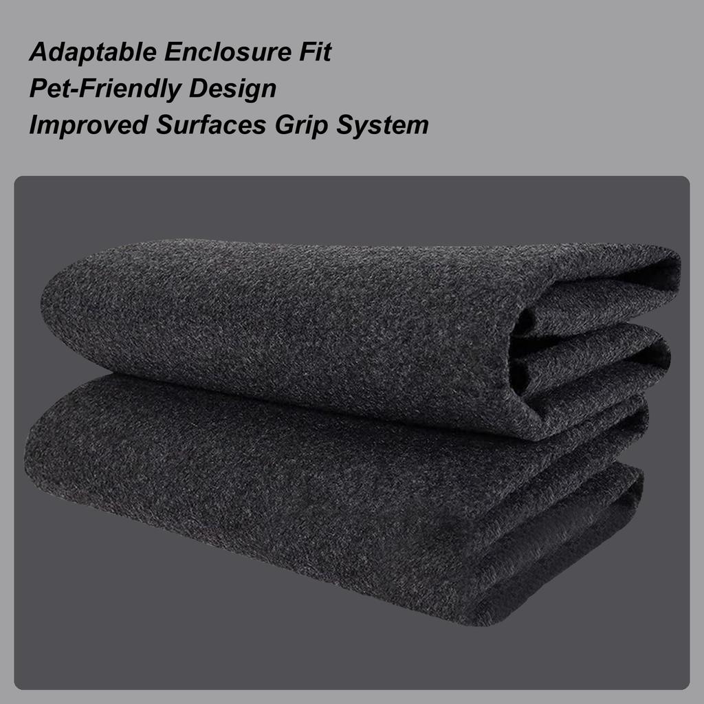 Litter Box Mat Machine Washable Pet Litter Box Trapping Mat Quick Absorption Kitten Floor Pad Waste Odor Control For Pet Bed