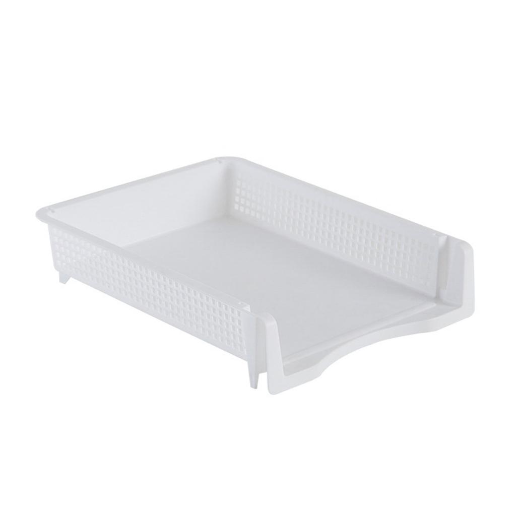 Stacking Document Tray Stackable Paper Letter Tray Desk Organizers Vertical Horizontal File Letter Tray Mail Baskets