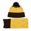 Windproof Toddler Winter Hat Scarf Set Breathable Baby Knitted Hat Scarf Set  Ages 2-6