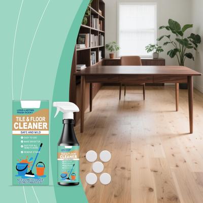 Floor Cleaning Liquid,Floor Stain Remover,Household Cleaner Is Applicable To Various Materials Such As Ceramic Tiles And Wooden Floors,237ml