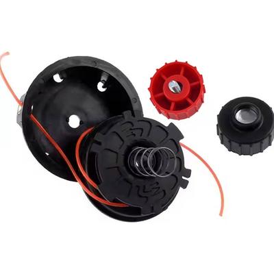 NEU 1 STÜCK Trimmerkopf für Craftsman Wc205 Wc210 Wc215 Wc2200 W 05 W 10 W 15 W 200 Garten-Fadentrimmerkopf mit zwei Tippknöpfen