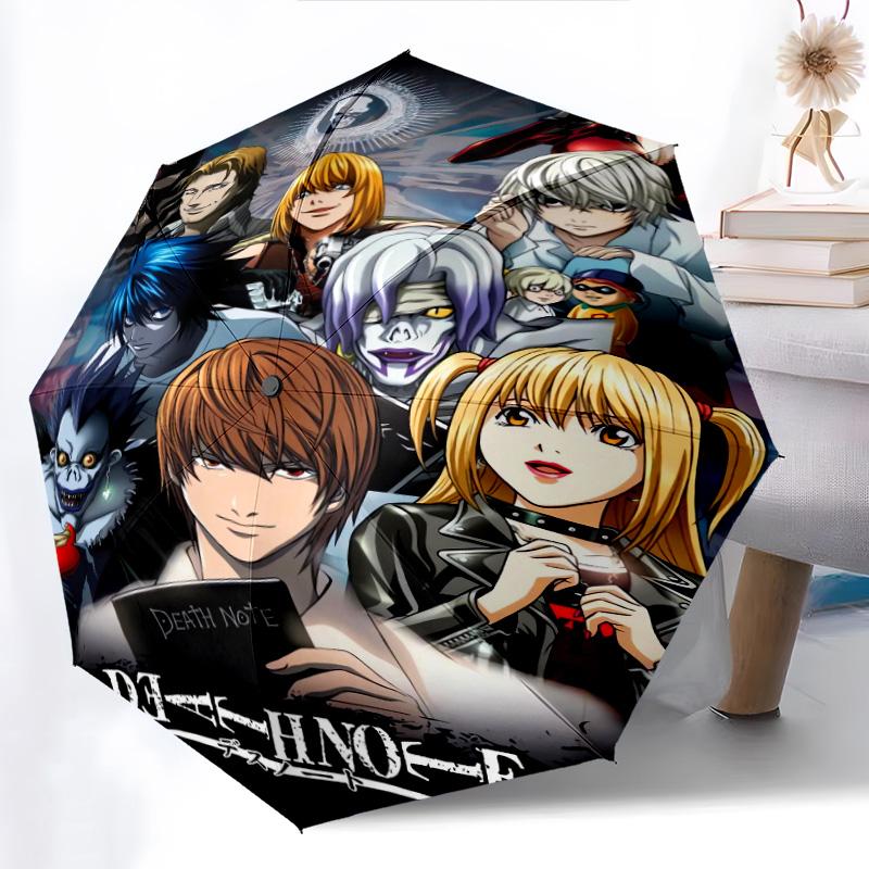 Dynamic Anime Ensemble Folding umbrella Umbrella Suitable for all seasons travel Three folds light
