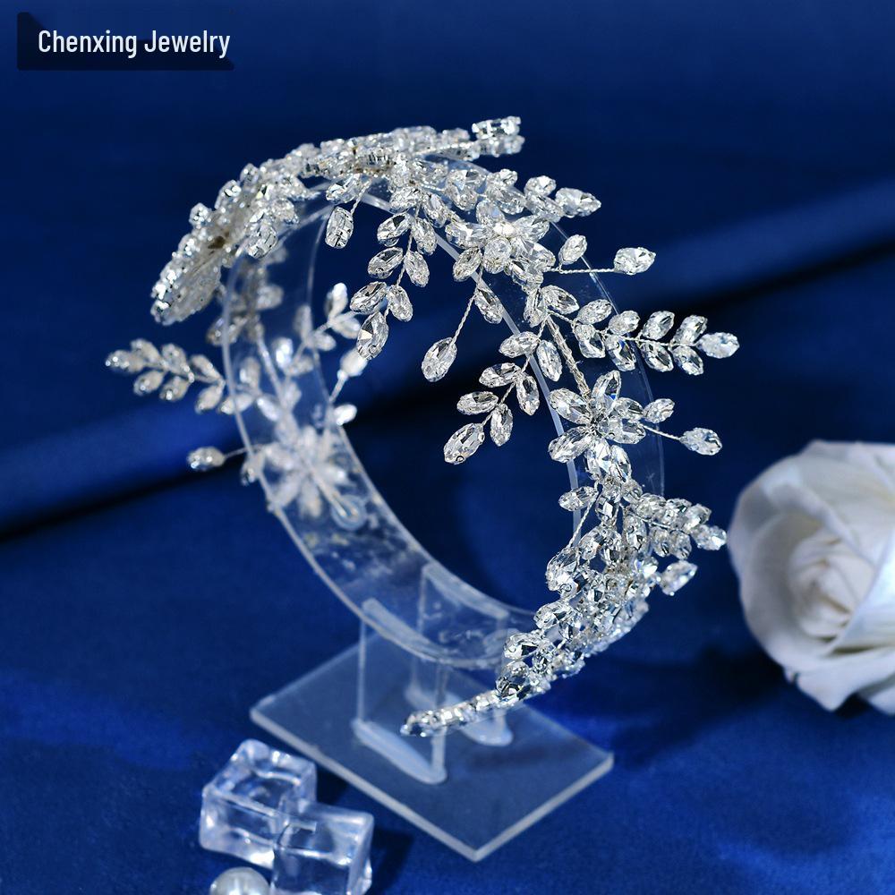 

Chenxing CX442 Страз Свадебная Повязка на Голову для Свадеб и Вечеринок