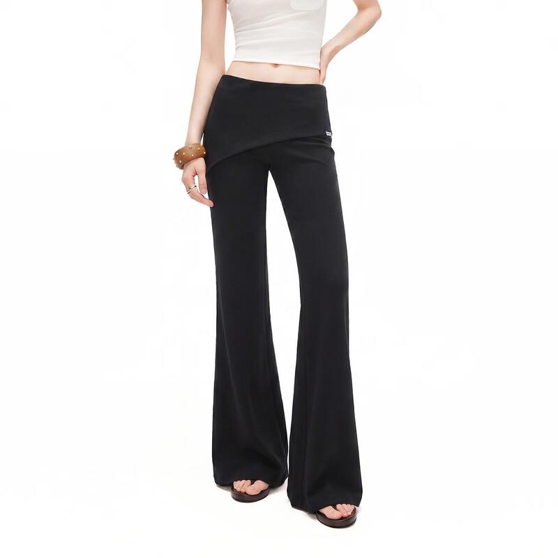 unifree Relaxed Fit Flared Casual Pants