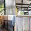 Dedicated For Sliding Windows Glass Aluminum Foil Sun Shade Film Protector Pad Office Sunshine Room Insulation Heat Preservation