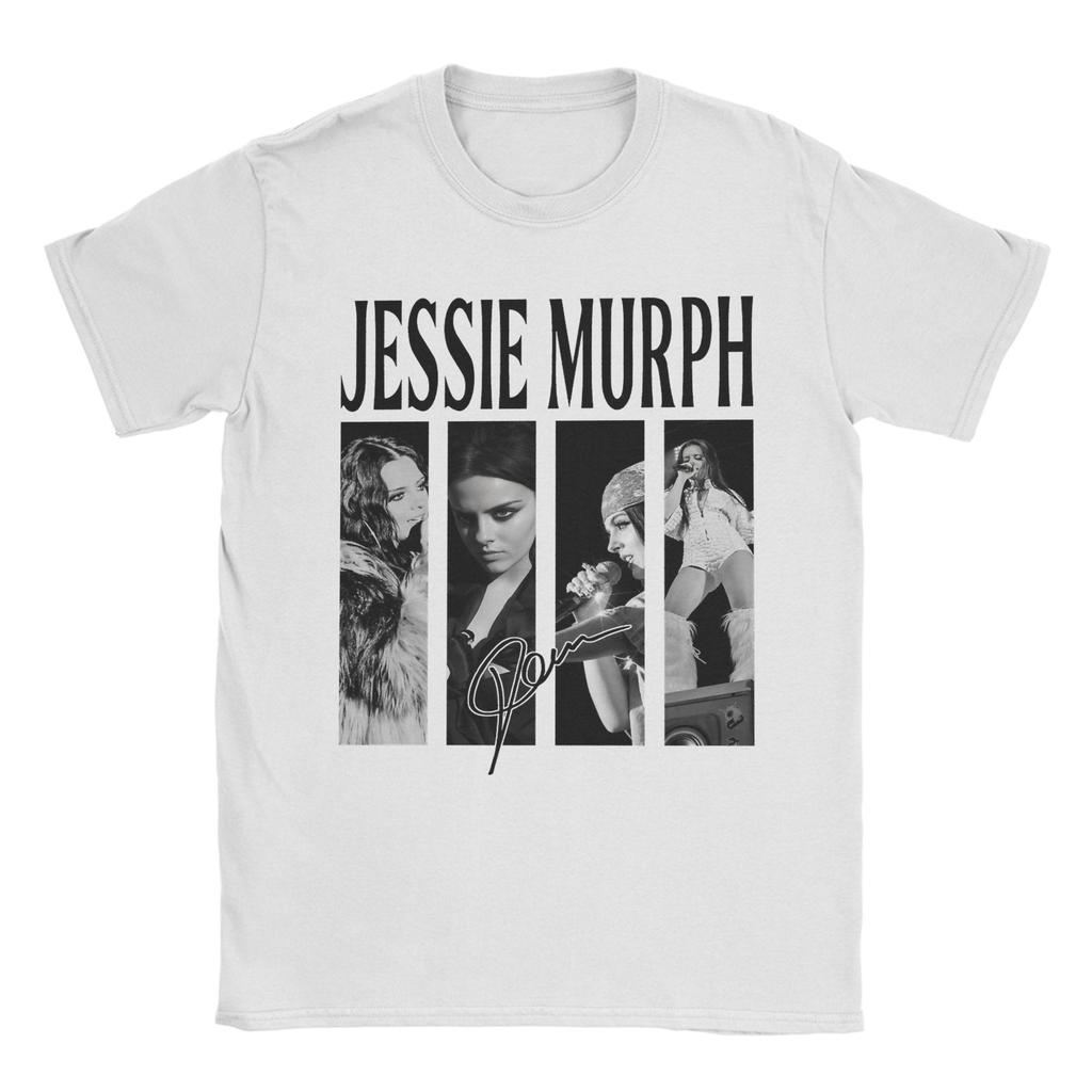 Spring Summer Men Women Music Singer Jessie Murph Bootleg T Shirt Short Sleeve Cotton New Arrival Tee Shirts Top Clothing