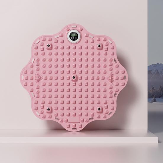 Fußmassage Matte mit Timer Fußschmerzlinderung Druckpunktpolster Fußentspannung Reflexzonenmassage-Pad Rutschfest Anti-Ermüdung Laufstein Akupressurmatte