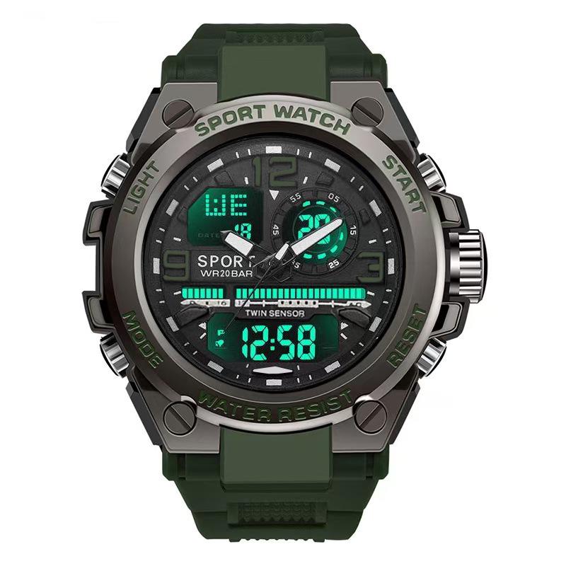 Unisex Shockproof Luminous Outdoor Sports Watch 1809