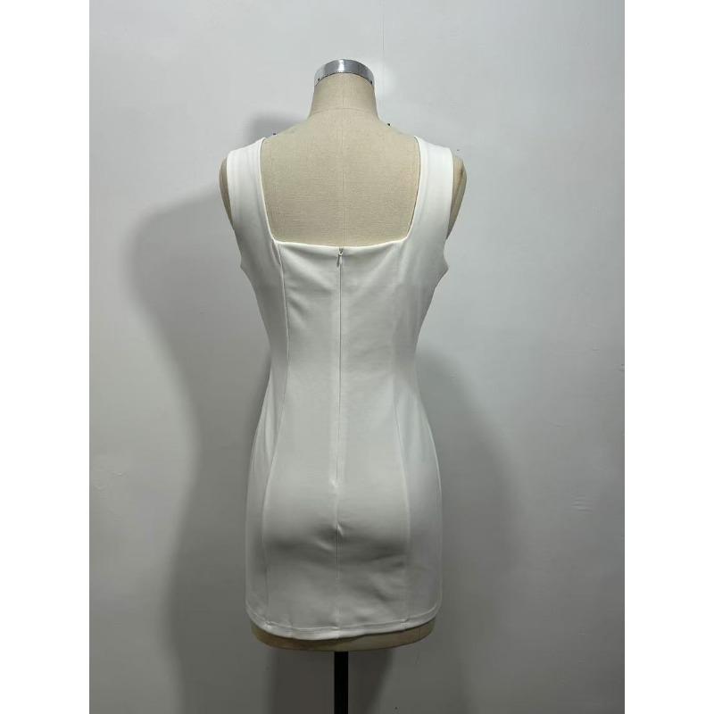 Damen Kurzkleid mit Blumenmuster, Spaghettiträgern, ärmellos, rückenfrei, A-Linie