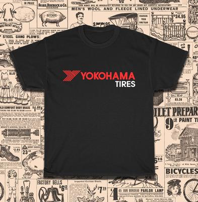 New Yokohama Racing Tires Logo Men039s TShirt American Size S5XL TShirt Unisex T-Shirt