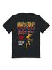 ACDC Band 1981 Tokyo Concert Commemorative Edition Mens Metal Punk Cotton Short Sleeve TShirt