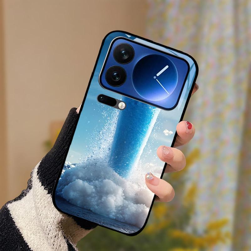 Pour Xiaomi 17 Pro Max 17Pro Mi 17 Coque Antichoc Verre Trempé Housse de Téléphone Pour Xiaomi17 Pro 17ProMax Pare-chocs Arrière Fundas Coque