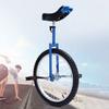 1 Set Unicycle with 16/18/20/24 Inches Wheel Steel Rim Height Adjustable One Wheel Bike Adults Beginner Exercise Balance