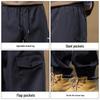 Jeep Men's 2025 New American Style Thin Loose Fit Jogger Cargo Pants