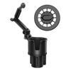Auto Getränkehalter mit Handyhalterung 360 Grad Drehung Magnetischer Handyhalter Getränkebecherhalter Adapter Handyhalter für Auto