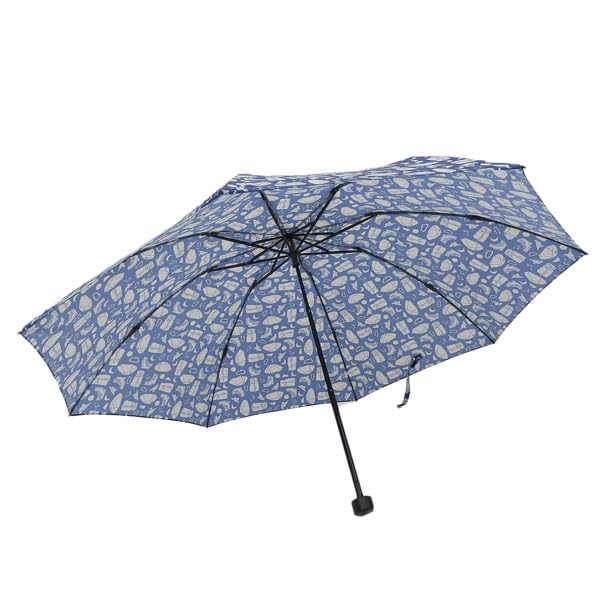Guarda-chuva dobrável para sol e chuva e guarda-sol dobrável com proteção UV azul marinho para trekking 55 1128754TRÊS mont bell [Montbell] Guarda-sol, Guarda-chuva, Leve, Masculino Feminino,