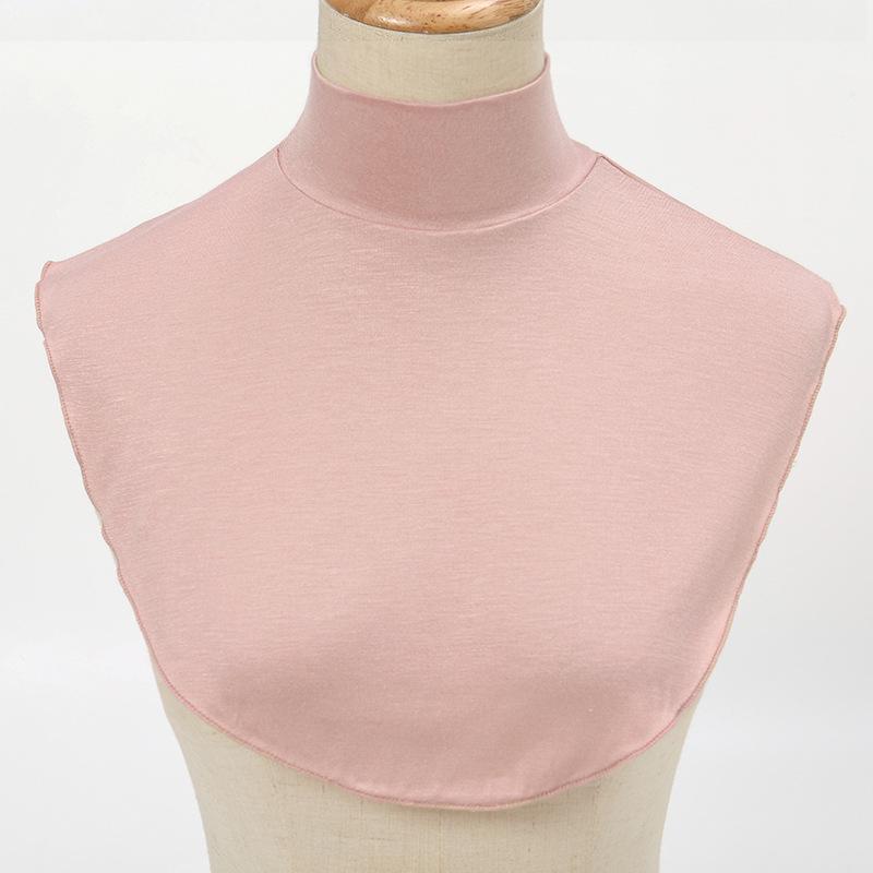 Korean Style Round Base Layer False Collar - All-Season Decorative Accessory