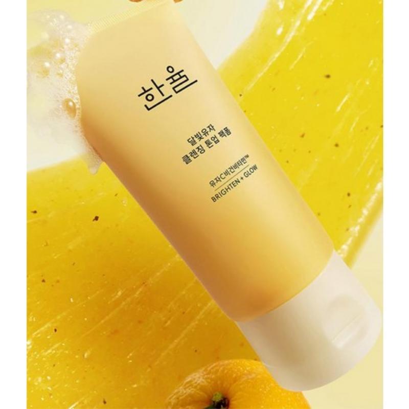 Hanyul Yuja Cleansing Tone Up Pack Foam 120ml